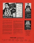 Fran  ois Truffaut 400 Blows Les 400 Coups Original Press Sheet  152701