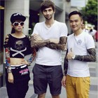 5 Pcs Tattoo Cooling Arm Sleeves Cover Basketball Golf Sport Uv Sun Protection