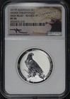 2017-p Australia  1 High Relief Wedge-tailed Eagle Ngc Rp-70 Mercanti Signature