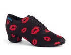 New Ids Practice Ballroom Dance Shoe    heather    Split Sole -lipstick Uk Size 5