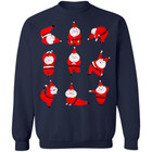 Santa Dancing Funny Ugly Christmas Sweater Sweatshirt