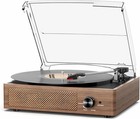 Vinyl Record Player Turntable Bluetooth 3 Speed Built-in Speakers Retro Portable