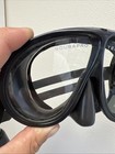 Vintage 1970 s Scubapro Soleil Black Silicone Diving Mask W  White Stag Snorkel