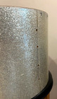 Vintage Ludwig Keystone Champagne Silver Sparkle Marching Tom Snare 15 X 12