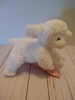 Baby Gund White Lena Lamb Sheep Plush Stuffed Animal Pink Blanket 9   not Workin