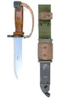 Cugir Vintage Romanian Combloc Type Ii Bayonet With Scabbard Rare  6127