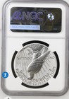 2026 Enhanced Uncirculated Peace Silver Dollar Ngc Ms70  Liberty Bell Privy Fr