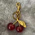Keychain Cherry Bag Charms Purse   key Chains Women Cute  red Apple