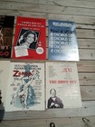 70s 80 s  Broadway Lot Window Cards 14x22 -see All Photos