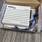 Pyle 4ch 400w Elite Waterproof Marine Boat Power Audio Amp Amplifier Plmra400