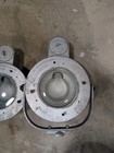Pair Crouse Hinds Rcde-8 Metal Industrial Pyrex Glass Spot search Light Nautical