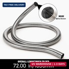 Exhaust Flex Pipe  Universal Stainless Flexible Exhaust Hose  2  x72 00   
