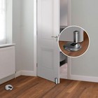 2pcs Stainless Steel Magnetic Door Stop Holder Heavy Duty Door Stopper Sliver