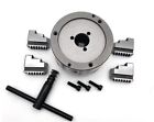 4 Jaw Self Centering Metal Lathe Chuck 125mm 5    Reversable Jaw   Key  K12-125