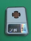 Lincoln Cent Blank Planchet     Mint Error Coin     Authenticated   Hand-signed