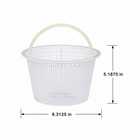 Replacement Pool Strainer Basket  2 Pack 