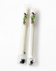 Vintage Zorlac Skateboard Rails White Nos 2 Sets Gargoyle Pushead 1988 Og