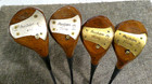 Macgregor  Tommy Armour 693 Persimmon Woods Set  Driver 2 3  4  Refinished