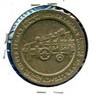 Silver Legacy Casino Reno  Nv Nevada  1 Dollar Game Chip Gaming  44 Token