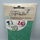 Sugarbelle Cookie Stencils Numbers 0   9 Face Expressions Royal Icing Decorating