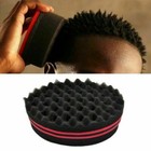 Double Side Barber Magic Hair Brush Sponge Locking Afro Curl Twist Dreads Coil