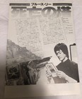 Tower Of Death  1981    Japan Movie Flyer   Chirashi   Mini Poster   Bluce Lee
