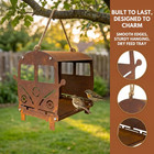 New Bird House Volkswagen Bus Look Rusty Metal Design