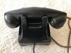 Vintage Western Electric Bell System  F1 Black Bakelite   Rotary Dial Desk Phone