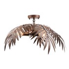 Tropical Coconut Leaves Palm Lamp Chandelier Tree Ceiling Mount Fiture Light