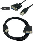 Dafensoy Usb To Rs232 Serial Adapter Usb A Male To Db9 Pin Female Serial