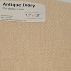 Lot Of 6 Cross Stitch Linen Fabric - Fat Eighth - 30  32 Count 