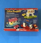 Vintage Fisher- Price Little People Drive-in Movie Theater 1989  2454 Box New