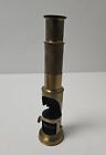 Brass Portable Microscope Antique Vintage Style In The Original Box