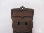 Antique Vtg Griswold Cast Iron Metal Wall Mount Mailbox Letter Box 105 106a Asis