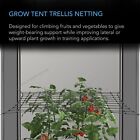 Grow Tent Trellis Netting 5x5  Heavy-duty Elastic Plant Support For Gardening