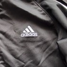 Adidas Kids Size 7 Black Classic Zip Up Track Jacket Top 3 Stripe Ag5902 Guc 
