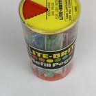 Vintage Lite Brite Refill Pegs Container Hasbro 1978 Light Bright 5463