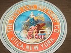 Vintage Bar Beer  13 1 4  The West End Brewing Co Utica Ny Metal Serving Tray