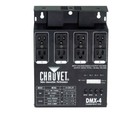 Chauvet Dj Dmx-4 4-channel Dimmer relay Pack Dmx Controller Proaudiostar
