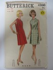 Rare Vtg 60 s Butterick 4266 Square-armhole Dress Sewing Pattern Women Sz 10