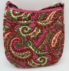 Vera Bradley Heritage Trio Zip Hipster Crossbody Bag Purse  capri Pink  New