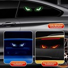 Wireless Solar Devil Eye Led Car Light   No-drill Dynamic Window Warning Lamp