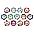 Mrc Poker 500pcs 14g Monte Carlo Poker Club Poker Chips Set With Deluxe Case