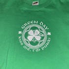 Green Day  Kiss Me  I   m Punk  Adult Size Large  Near Mint  Very Rare  Kelly       