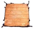 Victorian Aesthetic Movement Transferware Tile   Four Season Design Antique