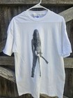 Vintage 1990 Melissa Ethridge Xl White Concert T-shirt For Brave   Crazy Tour 