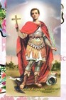 Saint St  Expedite With Prayer To St Expedite - Paperstock Holy Card Rap