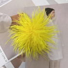 Dainty Feather Flower Large Brooch Pin For Women Men Elegant Oversized Floral La