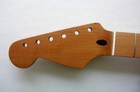 Lefty  stratocaster  Style 1 Piece Guitar Neck roasted fits warmoth fender Strat