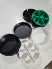 White Seed Puck  black Inlay  Premium Germination Kit System